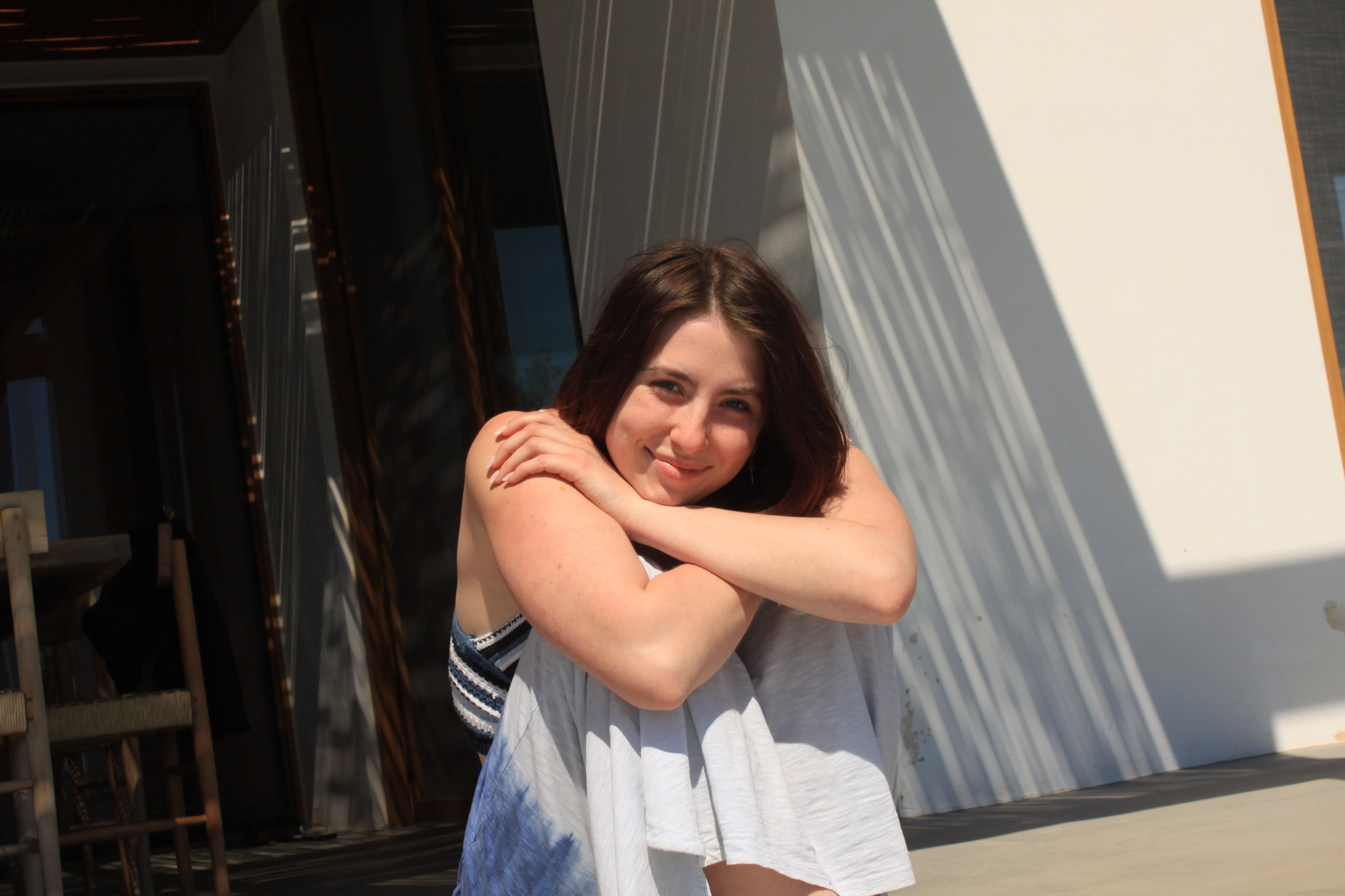 Paula Woborsky Model Wien Sunlight Portrait